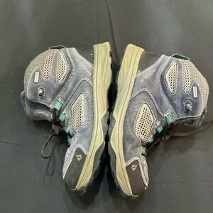 Vasque Breeze 2.0 Kids Size 4 M UltraDry Waterproof Hiking Boots Gray Teal